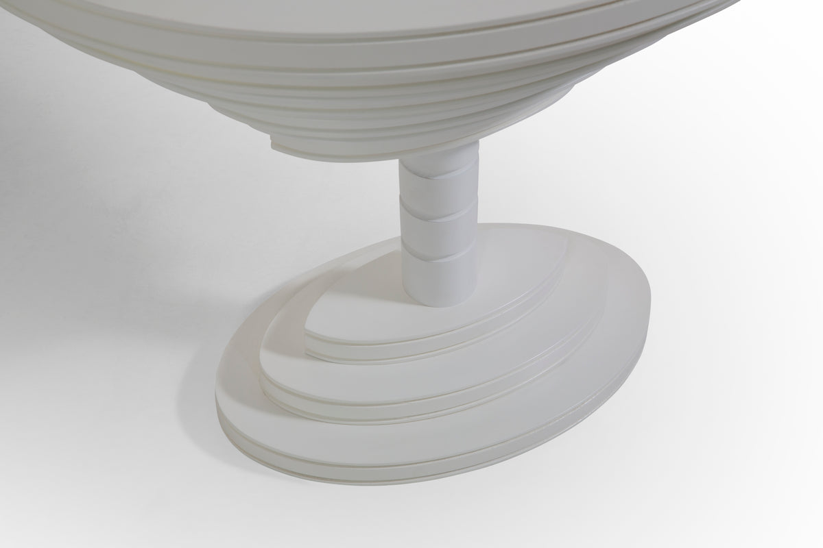 Tina White End Table