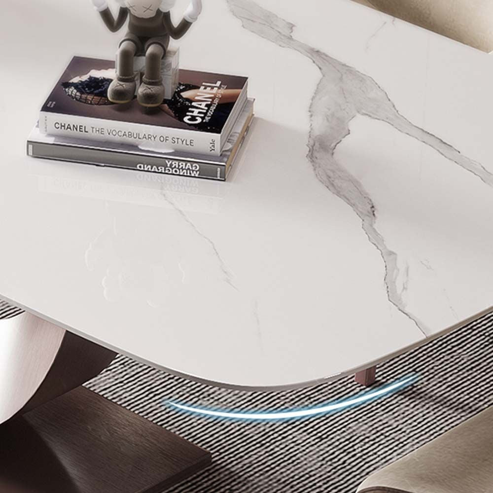 Tommy 71" White Top Dining Table