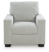 Greenbriar Smoke Velvet Chair