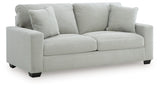 Greenbriar Smoke Velvet Sofa