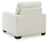 Greenbriar Ivory Velvet Chair