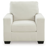Greenbriar Ivory Velvet Chair