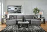 Birkdale Court Gray 3-Piece Sectional