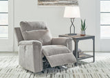 Barnsana Ash Chenille Power Recliner