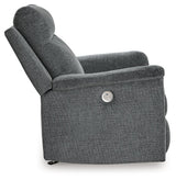Barnsana Gravel Chenille Power Recliner
