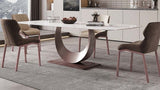 Tommy 71" White Top Dining Table