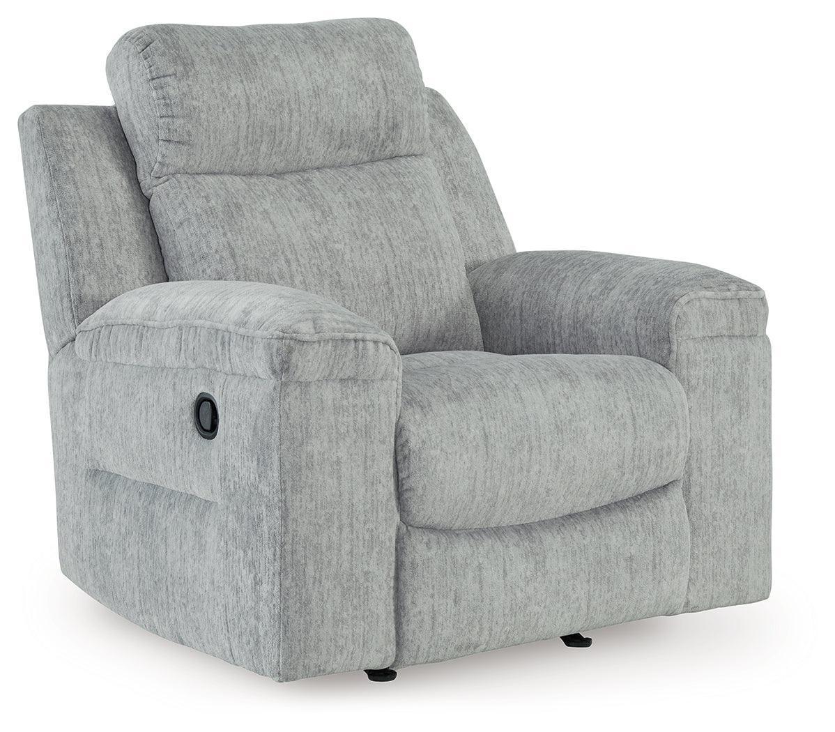 Buntington Pewter Chenille Recliner