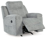 Buntington Pewter Chenille Recliner