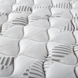 Hayes Eastern King Firm Tight Top Hybrid Mattress White