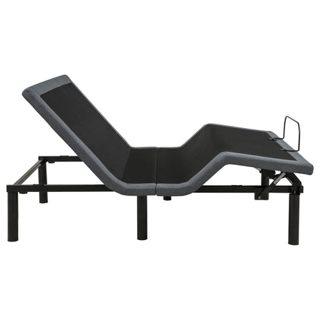 Tasca Full Dual-Motor Adjustable Bed Base in Black — product image 7