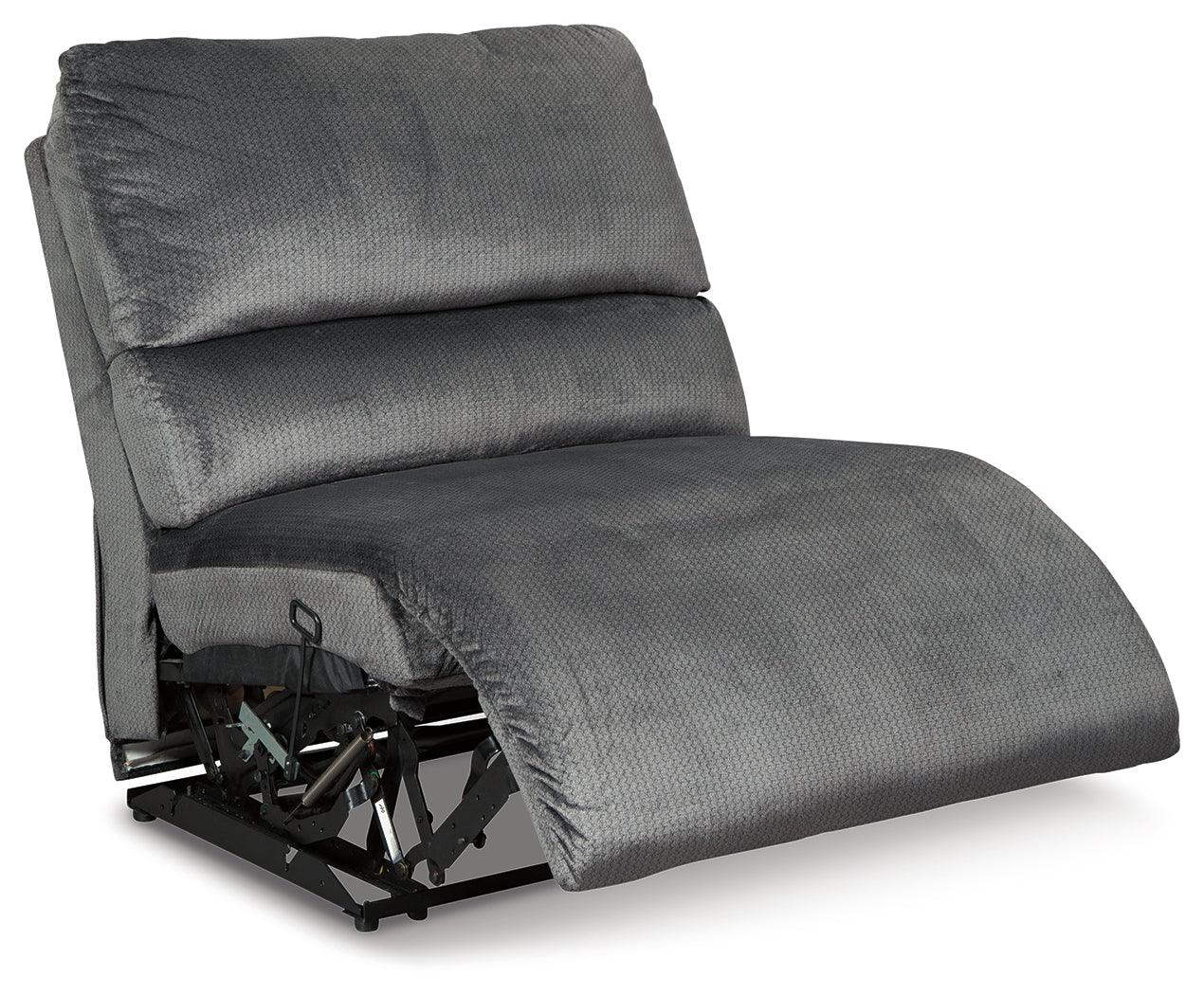 Clonmel Charcoal Velvet 6-Piece Reclining Sectional