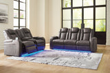 Fyne-dyme Shadow Sofa And Loveseat