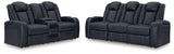 Fyne-dyme Sapphire Sofa And Loveseat