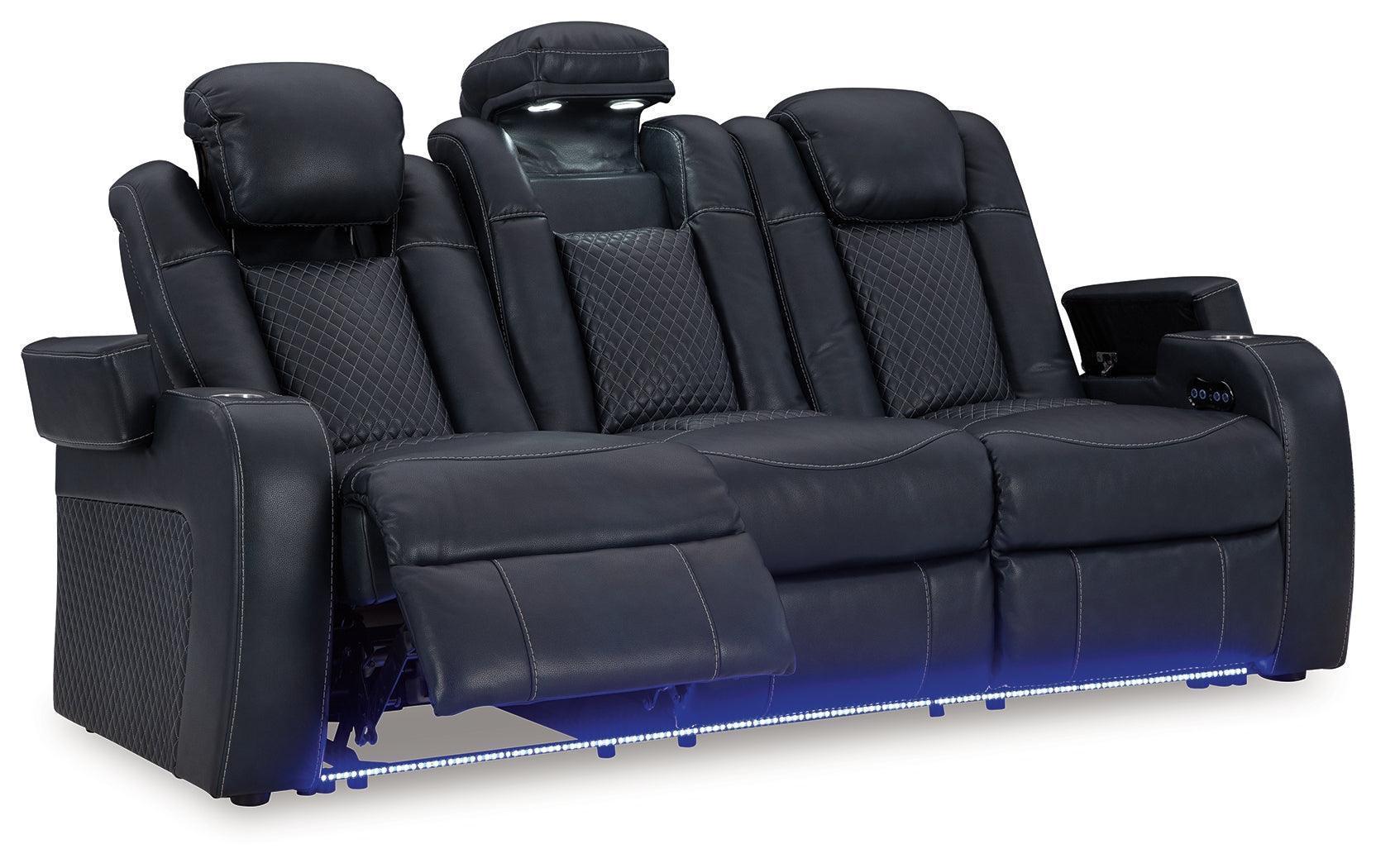 Fyne-Dyme Sapphire Sofa, Loveseat and Recliner