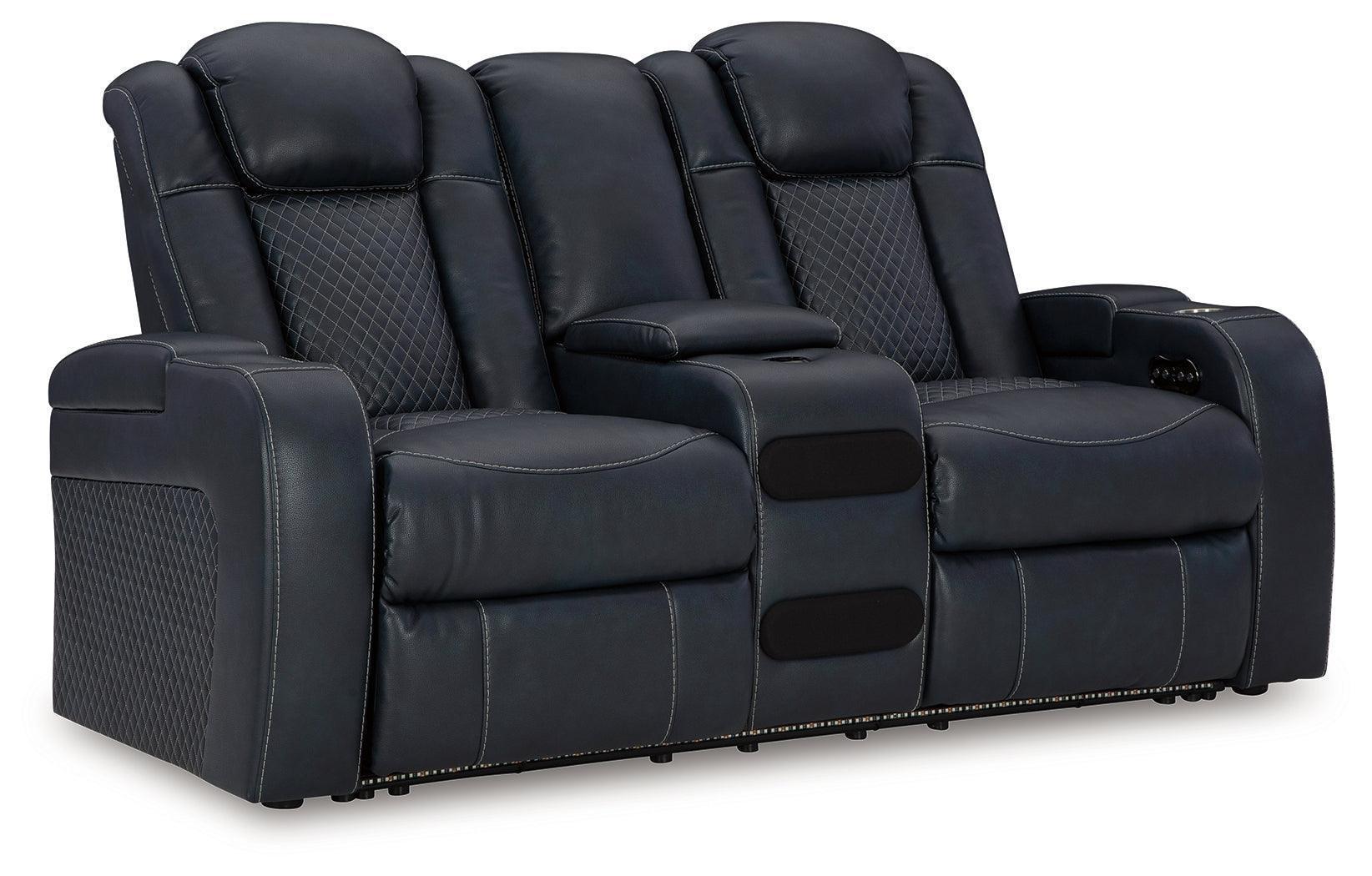 Fyne-Dyme Sapphire Sofa, Loveseat and Recliner