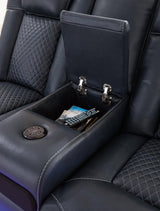 Fyne-Dyme Sapphire Sofa, Loveseat and Recliner