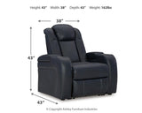 Fyne-Dyme Sapphire Sofa, Loveseat and Recliner