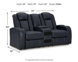 Fyne-Dyme Sapphire Sofa, Loveseat and Recliner