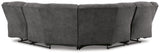 Partymate Slate 2-Piece Reclining Sectional - Ella Furniture