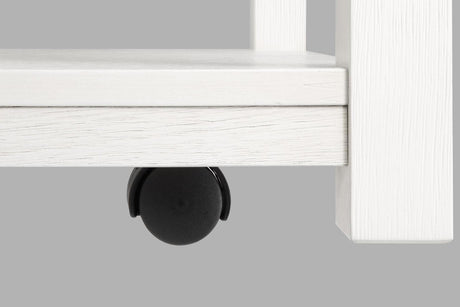 Dakota Modern Chalk Brown/White 3-Piece Coffee Table Set, Contemporary Style, Wood And MDF - Ella Furniture