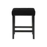 Lennon Black Crystal Console Table, Sleek Wooden Construction And Understated Black Finish - Ella Furniture