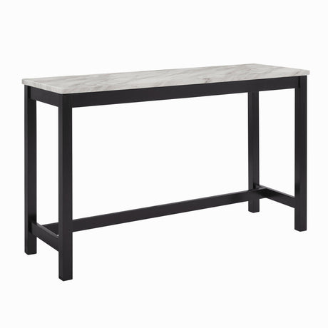 Lennon Black Crystal Console Table, Sleek Wooden Construction And Understated Black Finish - Ella Furniture