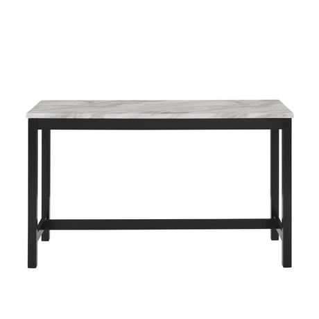 Lennon Black Crystal Console Table, Sleek Wooden Construction And Understated Black Finish - Ella Furniture