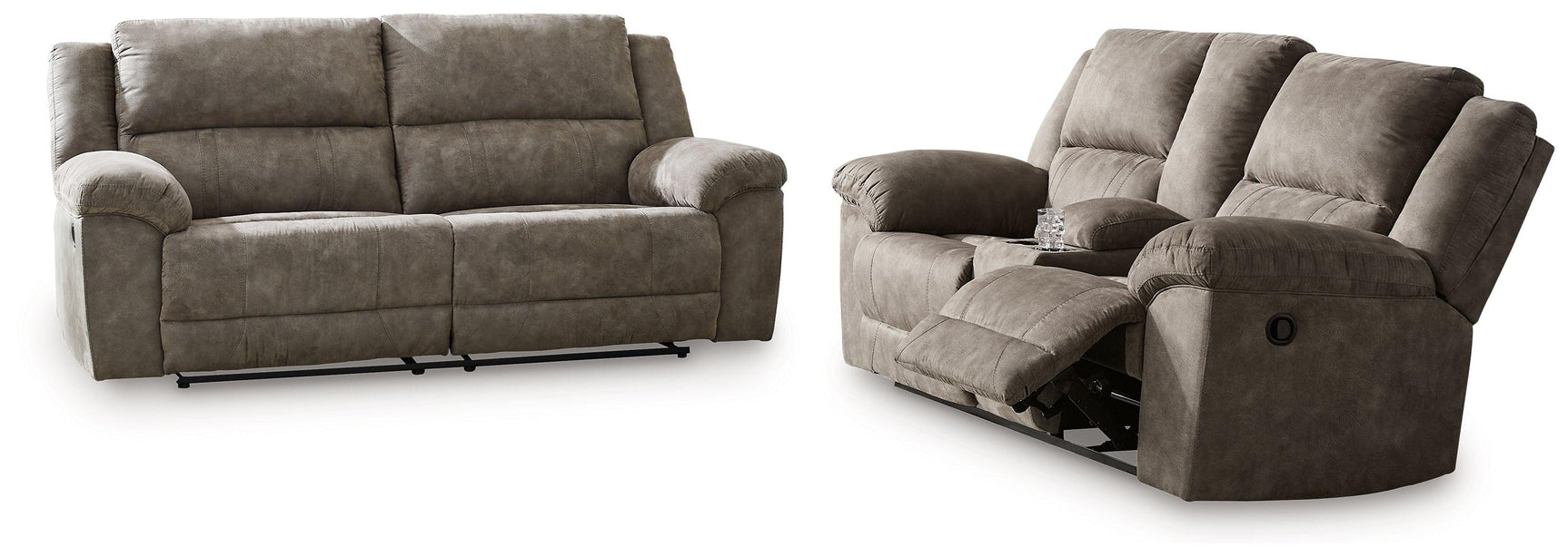 Laresview Fossil Sofa and Loveseat