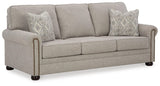 Gaelon Dune Chenille Sofa - Casual 3-Seat Fabric Sofa