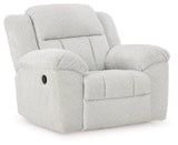 Frohn Snow Chenille Recliner