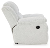 Frohn Snow Chenille Recliner