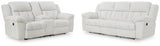 Frohn Snow Sofa and Loveseat