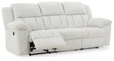Frohn Snow Chenille Reclining Sofa