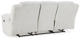 Frohn Snow Chenille Reclining Sofa