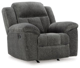 Frohn Graphite Chenille Recliner