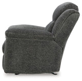 Frohn Graphite Chenille Recliner