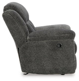 Frohn Graphite Chenille Recliner