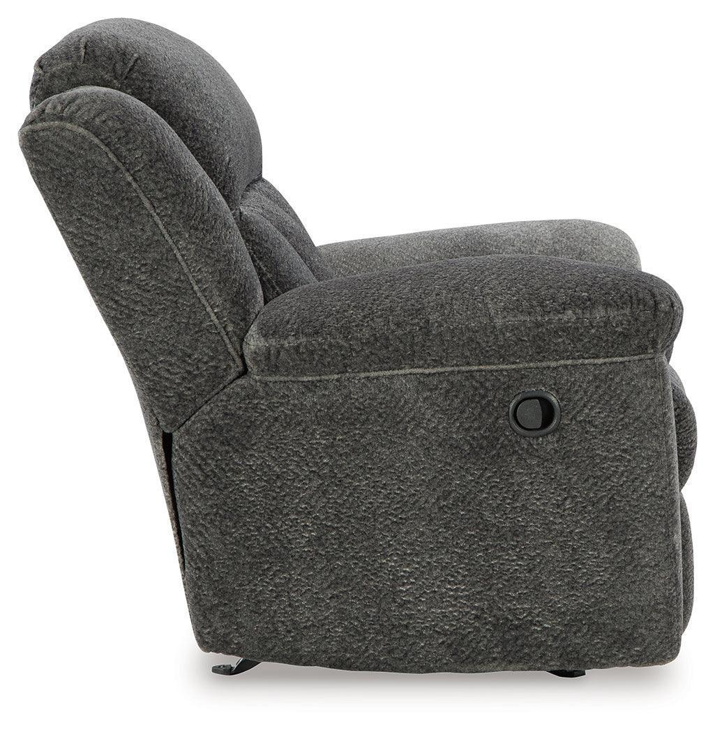 Frohn Graphite Chenille Recliner