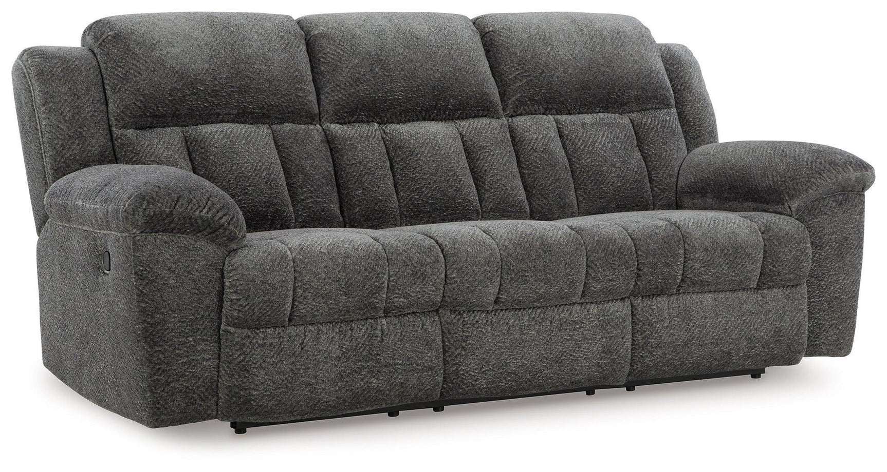 Frohn Graphite Chenille Reclining Sofa