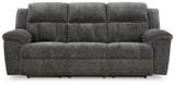 Frohn Graphite Chenille Reclining Sofa