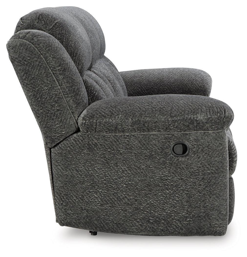 Frohn Graphite Chenille Reclining Sofa