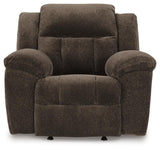 Frohn Chocolate Chenille Recliner