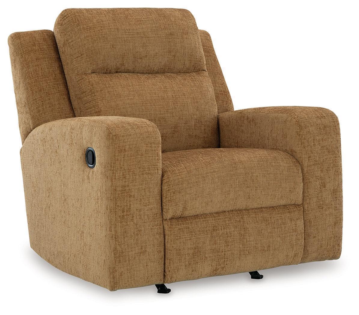 Kanlow Honey Chenille Recliner