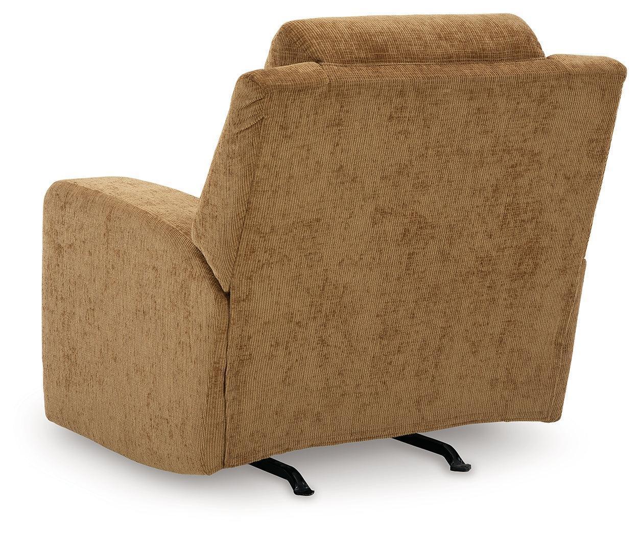 Kanlow Honey Chenille Recliner