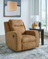 Kanlow Honey Chenille Recliner