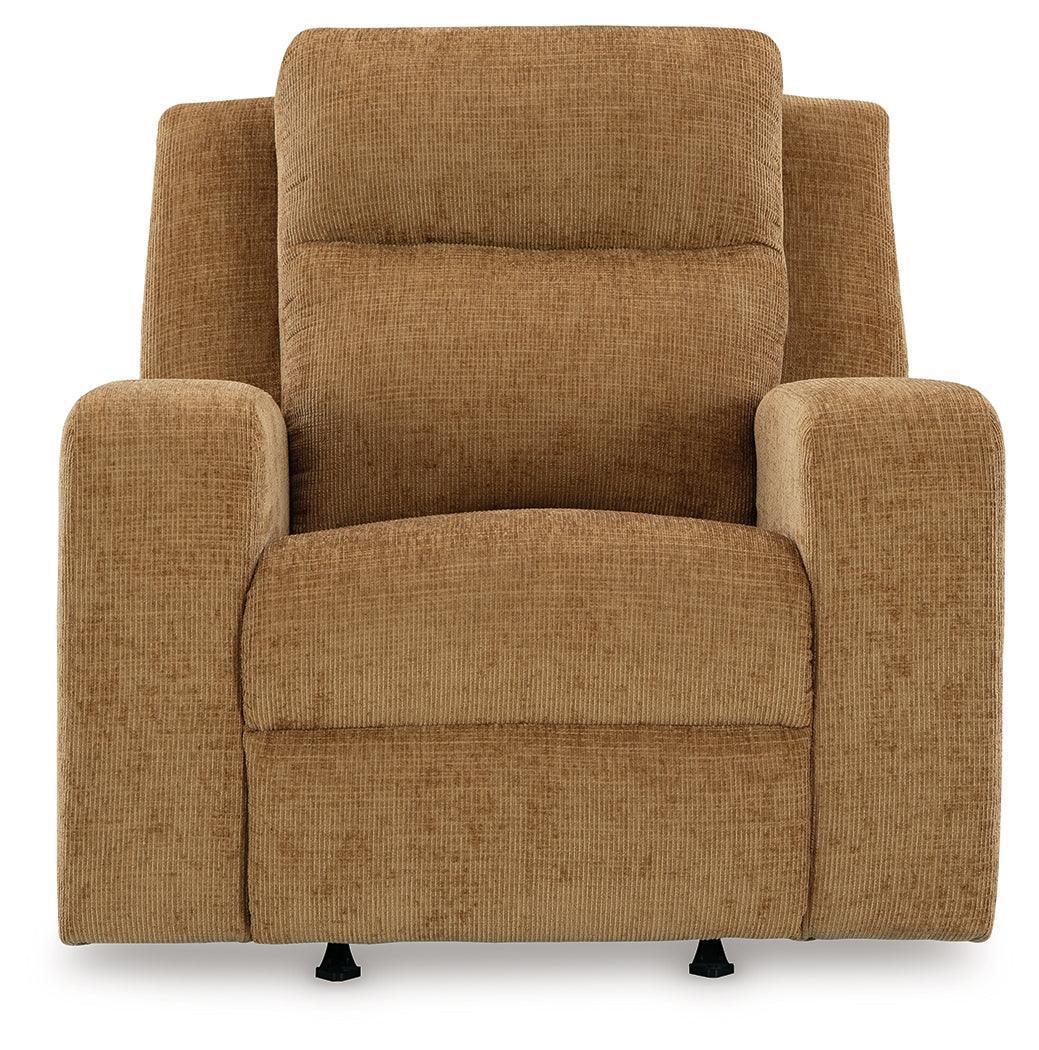 Kanlow Honey Chenille Recliner