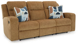 Kanlow Honey Chenille Reclining Sofa