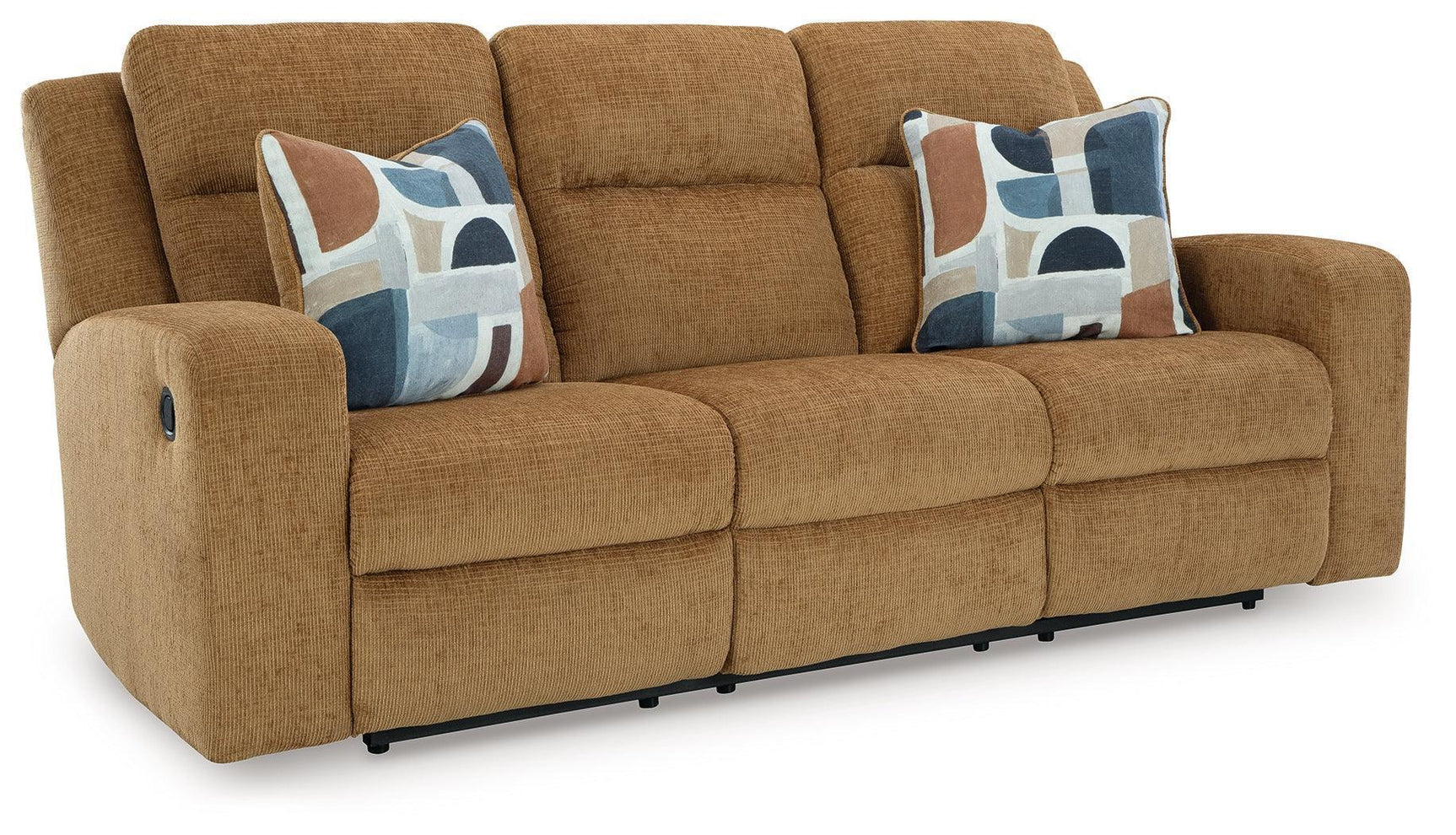 Kanlow Honey Chenille Reclining Sofa
