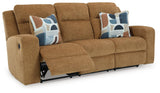 Kanlow Honey Chenille Reclining Sofa