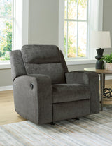 Kanlow Dusk Chenille Recliner
